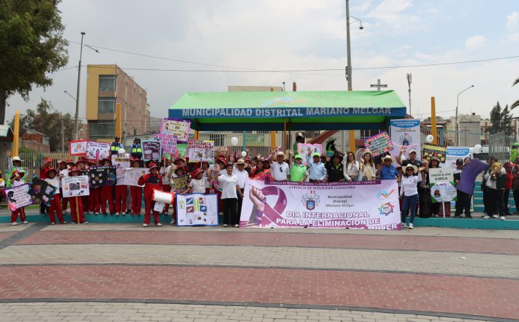  Pasacalle por la eliminación de la violencia contra las mujeres