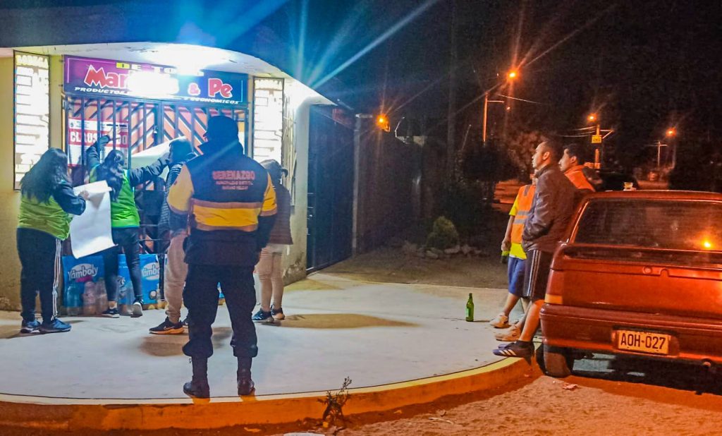 Clausuran locales por venta de alcohol durante operativo nocturno